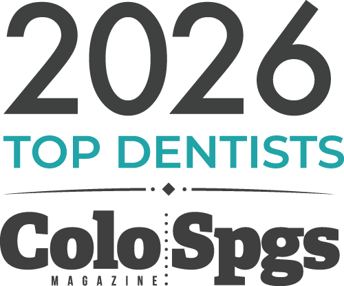 Top dentist Colorado Springs badge for 2026