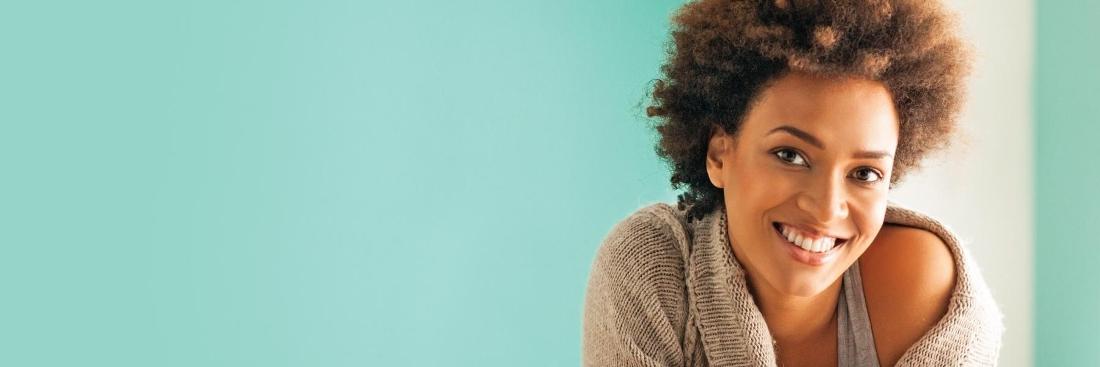 Lady smiling after cosmetic bonding in Colorado Springs 