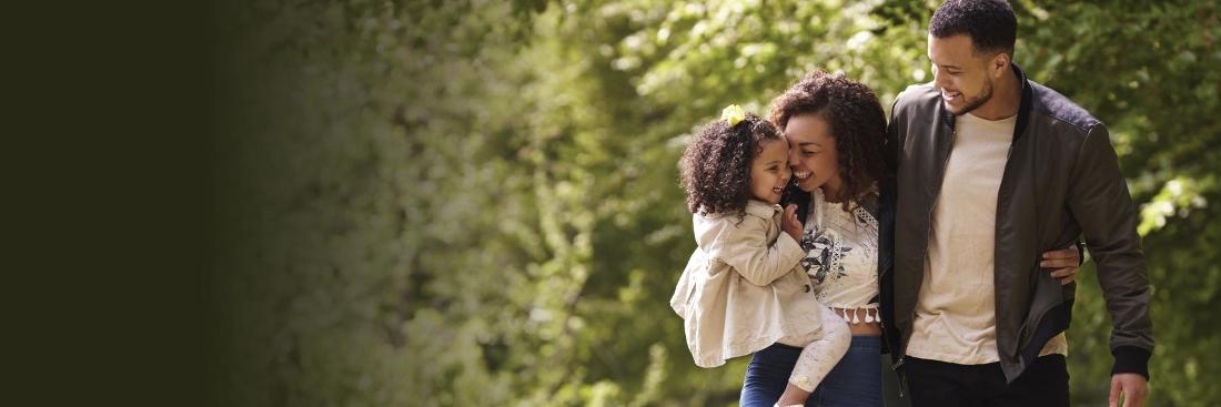 Family of three having good times after dental bonding in Colorado Springs Dental