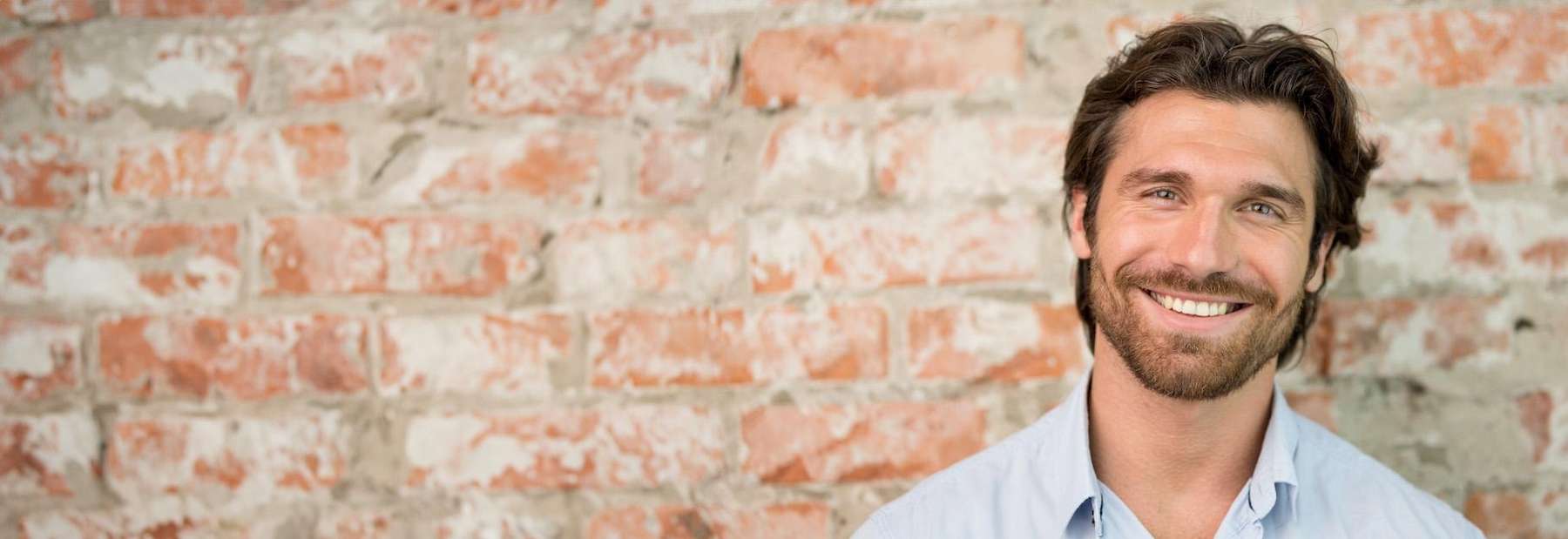 a man with Cosmetic bonding in Colorado Springs, CO