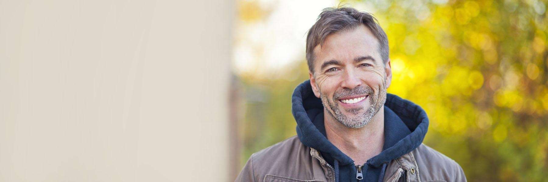 A man after a safe Emergency Dentistry in Colorado Springs, CO