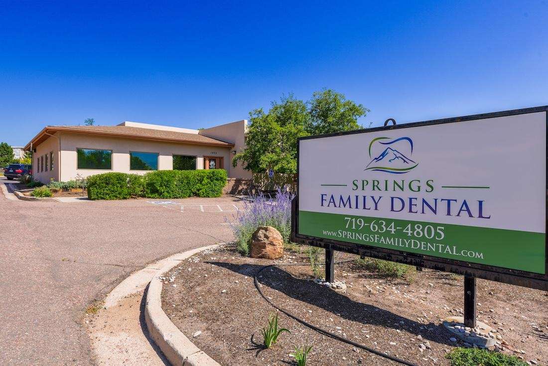 Long view of Springs Family Dental clinic in Colorado springs