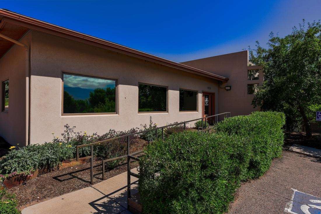 Wide view showing rear area of the Spring Family Dental
