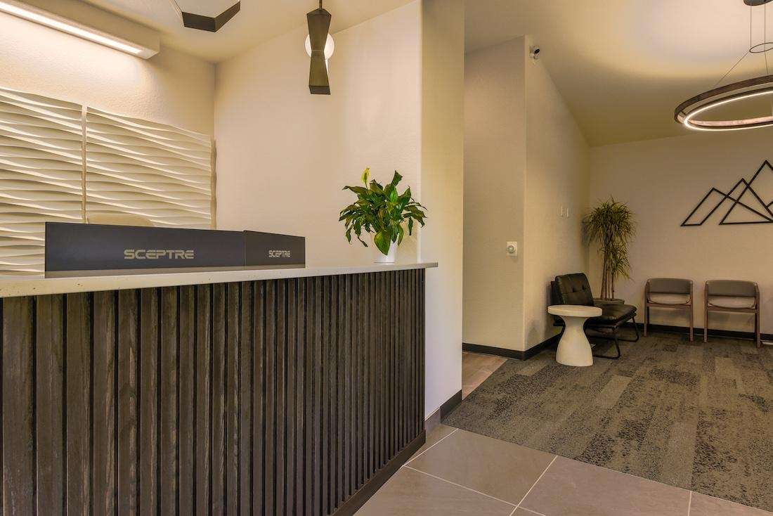 Photo of the reception area at Springs Family Dental 