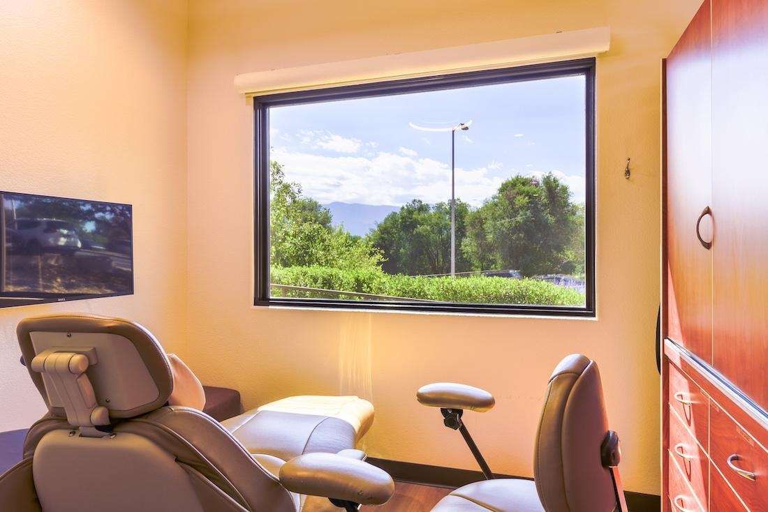 Photo of the dental room at Springs Family Dental